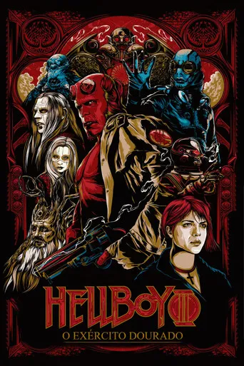 Hellboy II: The Golden Army movie poster